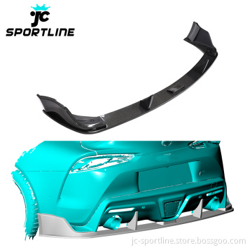 Carbon Fiber Rear Bumper Lip for Toyota GR Supra A90 Edition 2019-2020